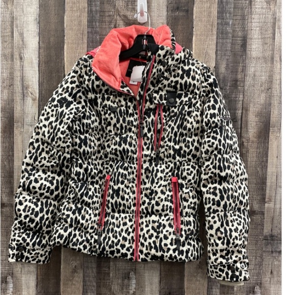 Obermeyer 2025 leighton jacket puffer animal print fall casual coat boho outdoor - Picture 4 of 4